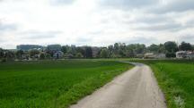 Blick auf die Wanderstrecke nach St. Leonhard am Forst 